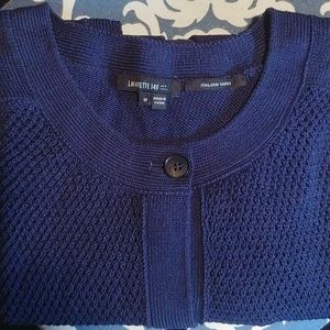 Navy blue Italian Yarn sweater